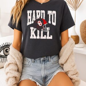 Oklahoma Sooners Hard To Kill Helmet T-Shirt