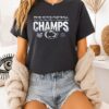 Penn State 2025 Pinstripe Bowl Champions Locker Room T-Shirt