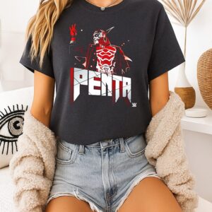 Penta Burst Wwe Vintage T-Shirt