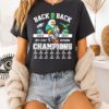 Philadelphia Eagles Mascot Back To Back Nfc East Division Champions 2024 2025 T-Shirt