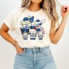 Sanrio Hello Kitty My Melody Kuromi X Los Angeles Dodgers Player T-Shirt