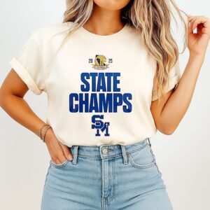 Santa Margarita Eagles 2025 Cif State Open Division Champions T-Shirt