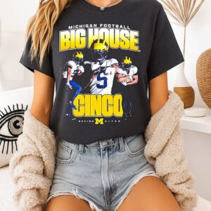 Savion Hiter Big House Cinco Michigan Wolverines T-Shirt