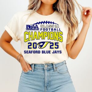 Seaford Blue Jays Diia Class 1a Football Champions 2025 T-Shirt