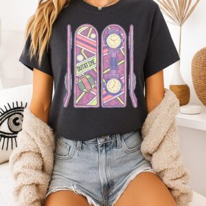 Skateboard Of The Future Inspired By The Hover Board From Back To The Future T-Shirt