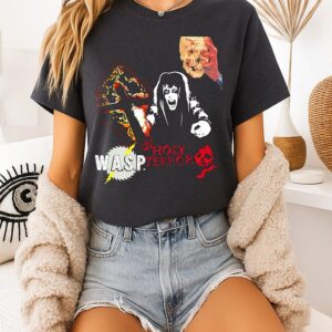 Skull Unholy Terror Wasp T-Shirt