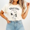 Snoopy I Would Like To Formally Announce I Am Sleepy T-Shirt