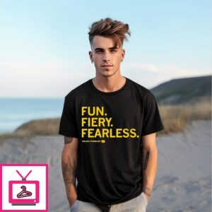 Taylor Stremlow Iowa Hawkeyes Fun Fiery Fearless T-Shirt
