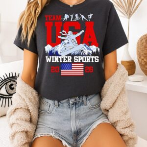 Team USA Winter Sports 2026 T-Shirt