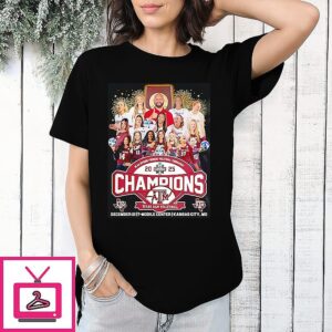Texas A&M Aggies NCAA Women’s Volleyball National Champions 2025 T-Shirt