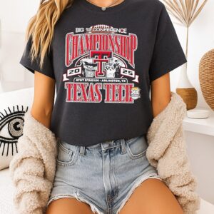 Texas Tech Red Raiders 2025 Big 12 Conference Championship T-Shirt