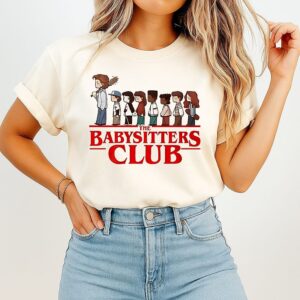 The Baby Sitters Club Steve Harrington Stranger Things Cartoon T-Shirt
