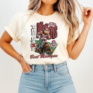 The Game Ohio State Buckeyes Beat Michigan Wolverines Mascot T-Shirt