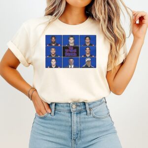 The Vrabel Bunch New England Patriots Football Palyers And Coach NFL T-Shirt