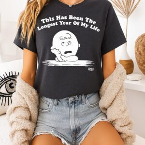 This Has Been The Longest Year Of My Life Charlie Brown Peanuts T-Shirt
