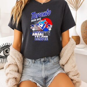 Toronto Blue Jays Mlb American National League Logo Ball Retro T-Shirt