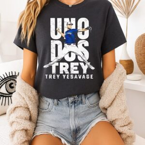 Trey Yesavage Toronto Blue Jays Uno Dos Trey T-Shirt