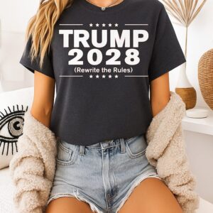 Trump 2028 Rewrite The Rules Official T-Shirt