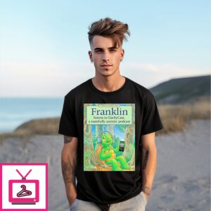 Turtle Franklin Listens To Darbycats A Tastefully Autistic Podcast Pete Hegseth Meme T-Shirt