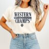 Vancouver Whitecaps Fc 2025 Mls Western Conference Champions Locker Room T-Shirt