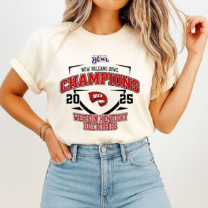 Western Kentucky Hilltoppers New Orleans Bowl Champions 2025 Class T-Shirt