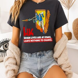 When Lives Are At Stake Leave Nothing To Change Graphic T-Shirt