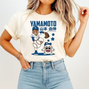 Yoshinobu Yamamoto Los Angeles Dodgers Baseball Cute Baseball T-Shirt