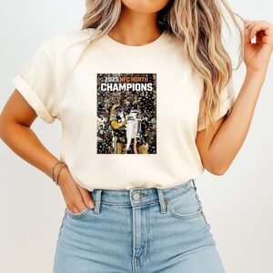 2025 Nfc North Champions Chicago Bears Vs Packers T-Shirt