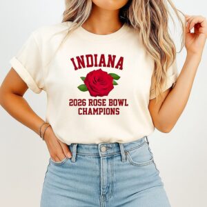 2026 Rose Bowl Champions Indiana Hoosiers T-Shirt