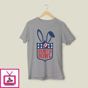Benito Bowl Bad Bunny Football T-Shirt