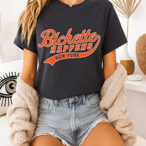 Bo Bichette Happens New York Vintage Logo T-Shirt