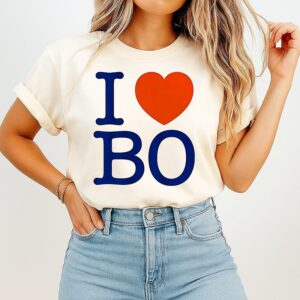 Bo Bichette Toronto Blue Jays Mlb I Love Bo T-Shirt