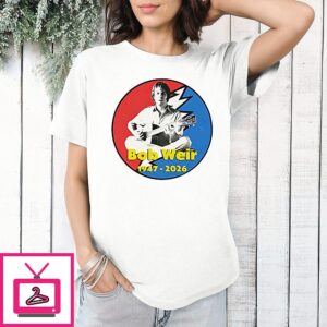 Bob Weir 1947-2026 Grateful Logo T-Shirt