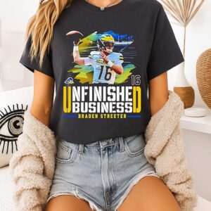 Braden Streeter Delaware Football NCAA Unfinished Business T-Shirt