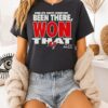 Buccaneers 2025 Nfc South Champions Been There Won That T-Shirt