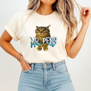 Cat Mr Penis T-Shirt