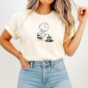 Charlie Brown Pour Gas On Liberal Canada T-Shirt