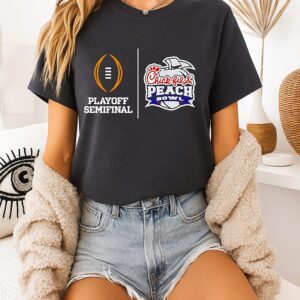 Chick Fil A Peach Bowl 2026 Playoff Semifinal Logo T-Shirt