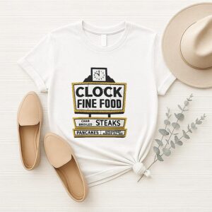 Clock Fine Food Restaurant T-Shirt