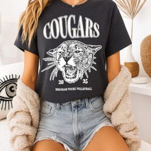 Cougars Brigham Young Volleyball 2025 T-Shirt