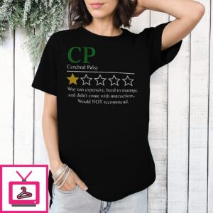 Cp Cerebral Palsy 1 Star T-Shirt
