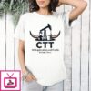 Ctt Oil Exploration And Cattle Midland Texas Oil Pump Jack Longhorn Logo T-Shirt