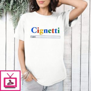 Curt Cignetti Indiana Hoosiers National Champions 2026 I Win Search Bar T-Shirt