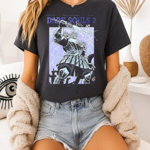 Dark Souls 2 Drangleic Land Of The Fading Flame Poster T-Shirt