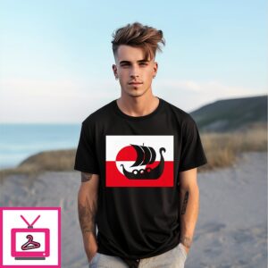 Denmark Greenland Flag Is Not For Sale Support Danish T-Shirt