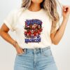 Denver Broncos 2025 Afc Champs Signatures Caricature T-Shirt