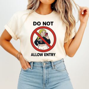 Do Not Allow Entry Chicago Bears T-Shirt