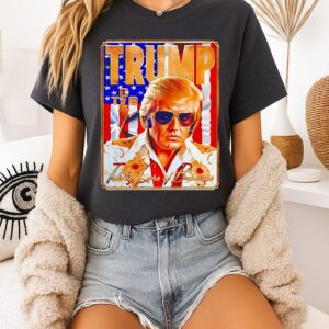 Donald Trump Wearong Sunglasses Taking Care Of Business T-Shirt