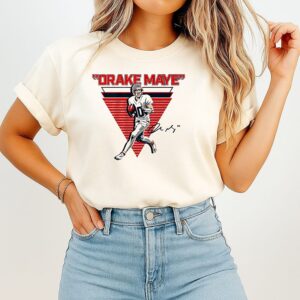 Drake Maye New England Patriots Drake Maye Signature T-Shirt