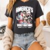 Drake Maye New England Patriots NFL America’s Worst Nightmare Graphic T-Shirt